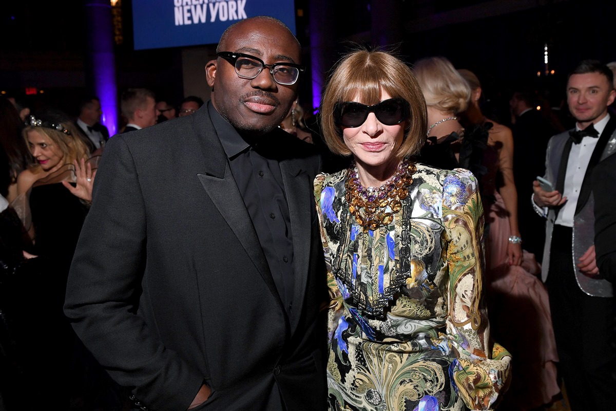 Edward Enninful and Anna Wintour (Ryan Emberley)