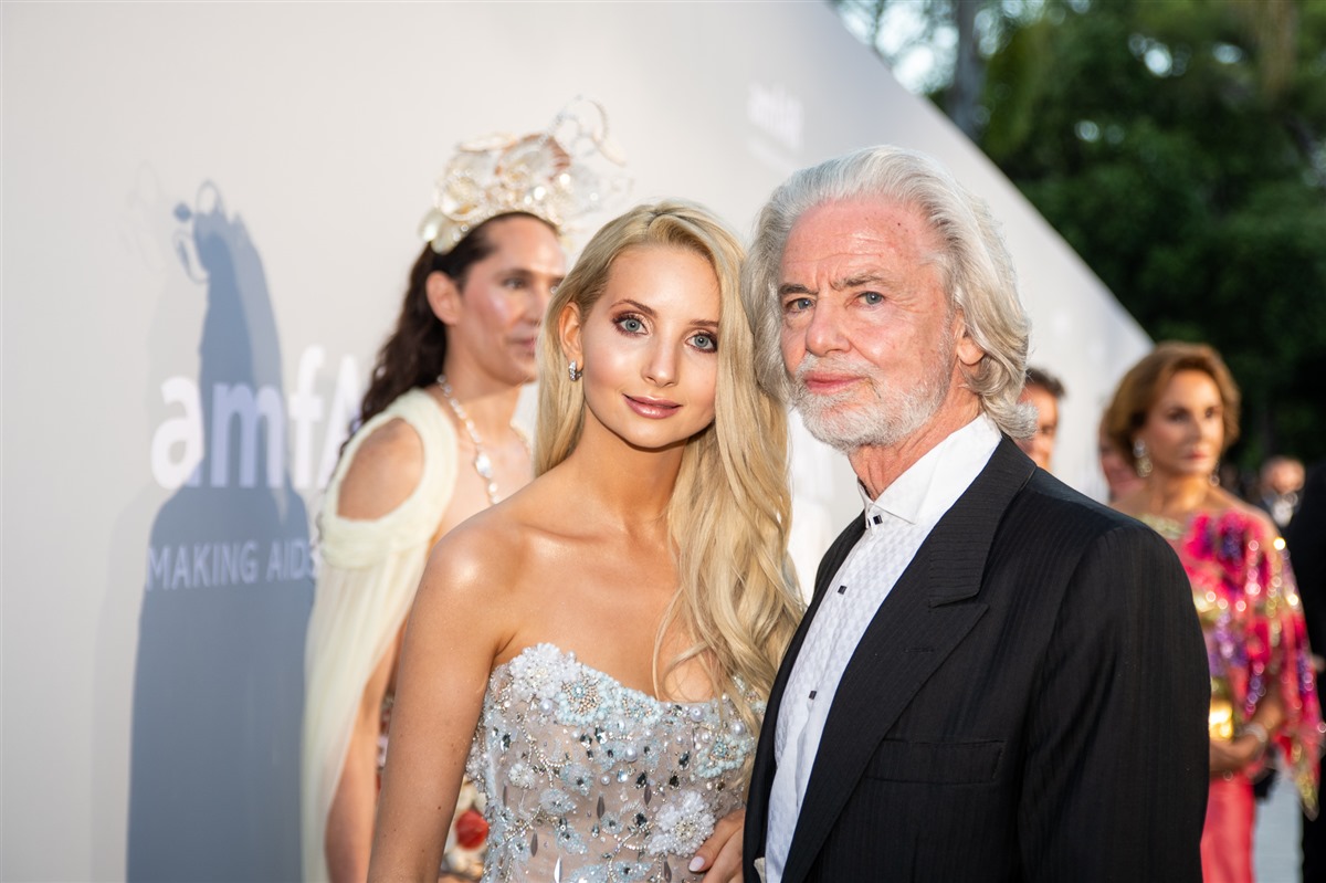 Anna Hiltrop and Hermann Bühlbecker (Photo by NigelamfAR)