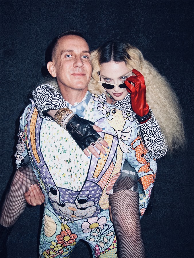 Jeremy Scott and Madonna (Photo by Ricardo Gomes)