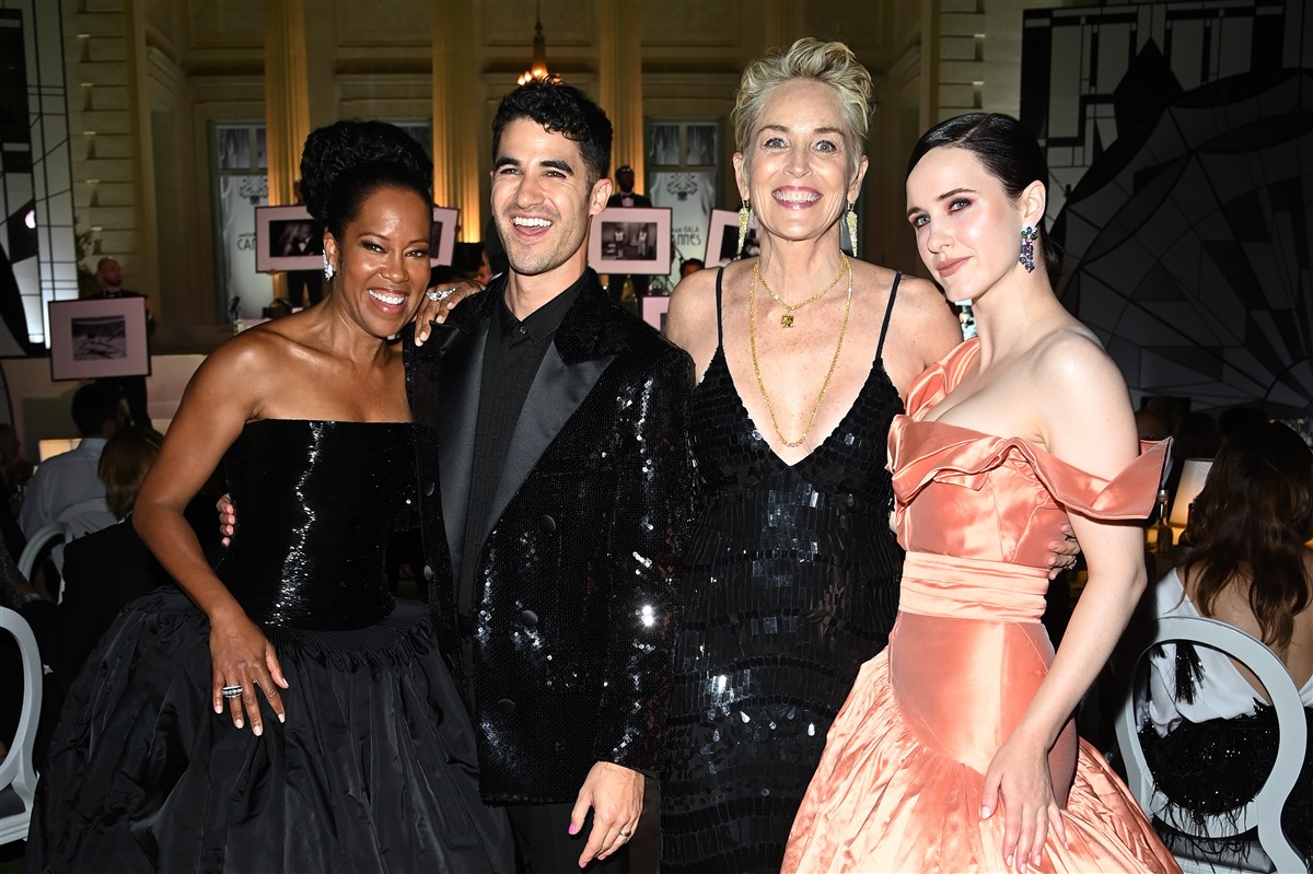 Regina King, Darren Criss, Sharon Stone and Rachel Brosnahan (Getty Images)