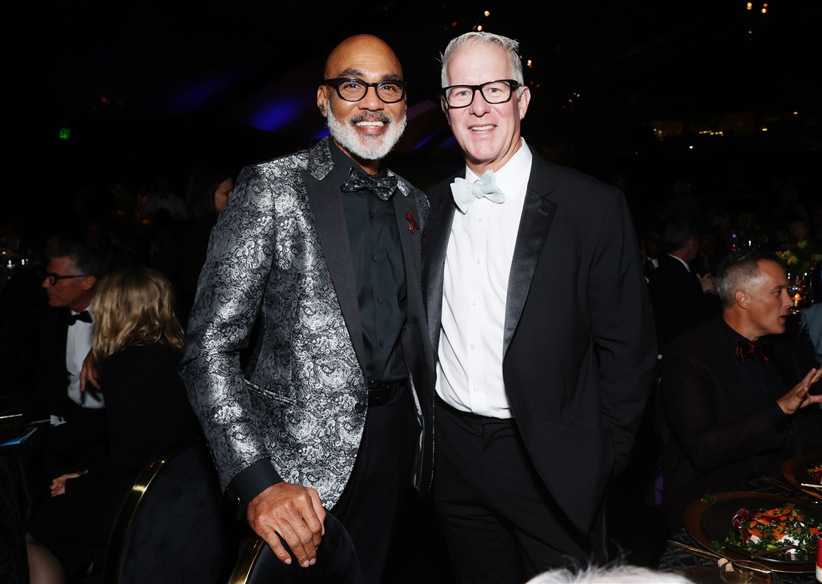 amfAR Trustee Phill Wilson and amfAR Board Co-Chair Kevin McClatchy