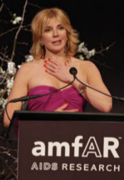 Natasha Richardson, amfAR trustee, at the 2009 amfAR Gala in New York