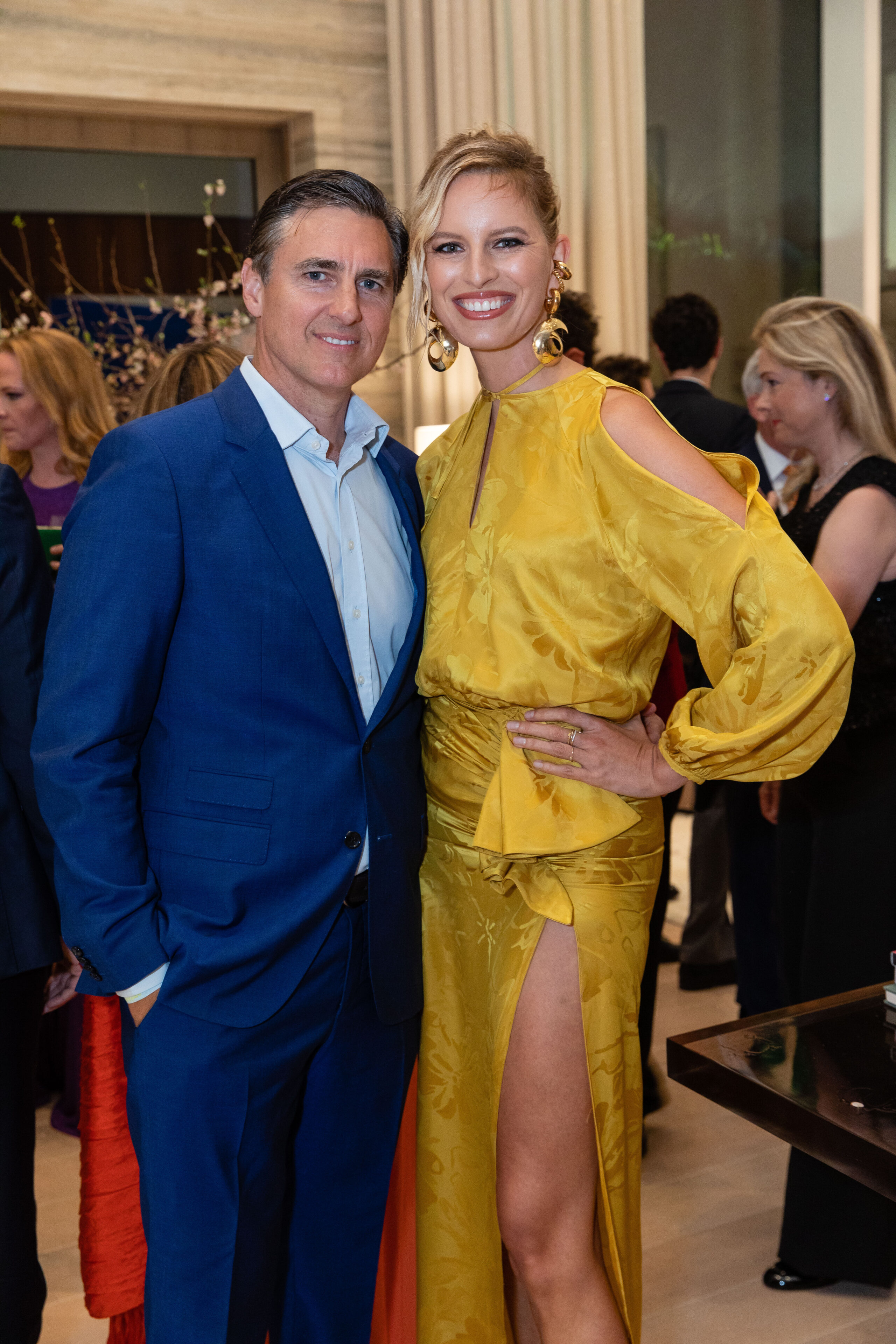 Archie Drury and Karolina Kurkova