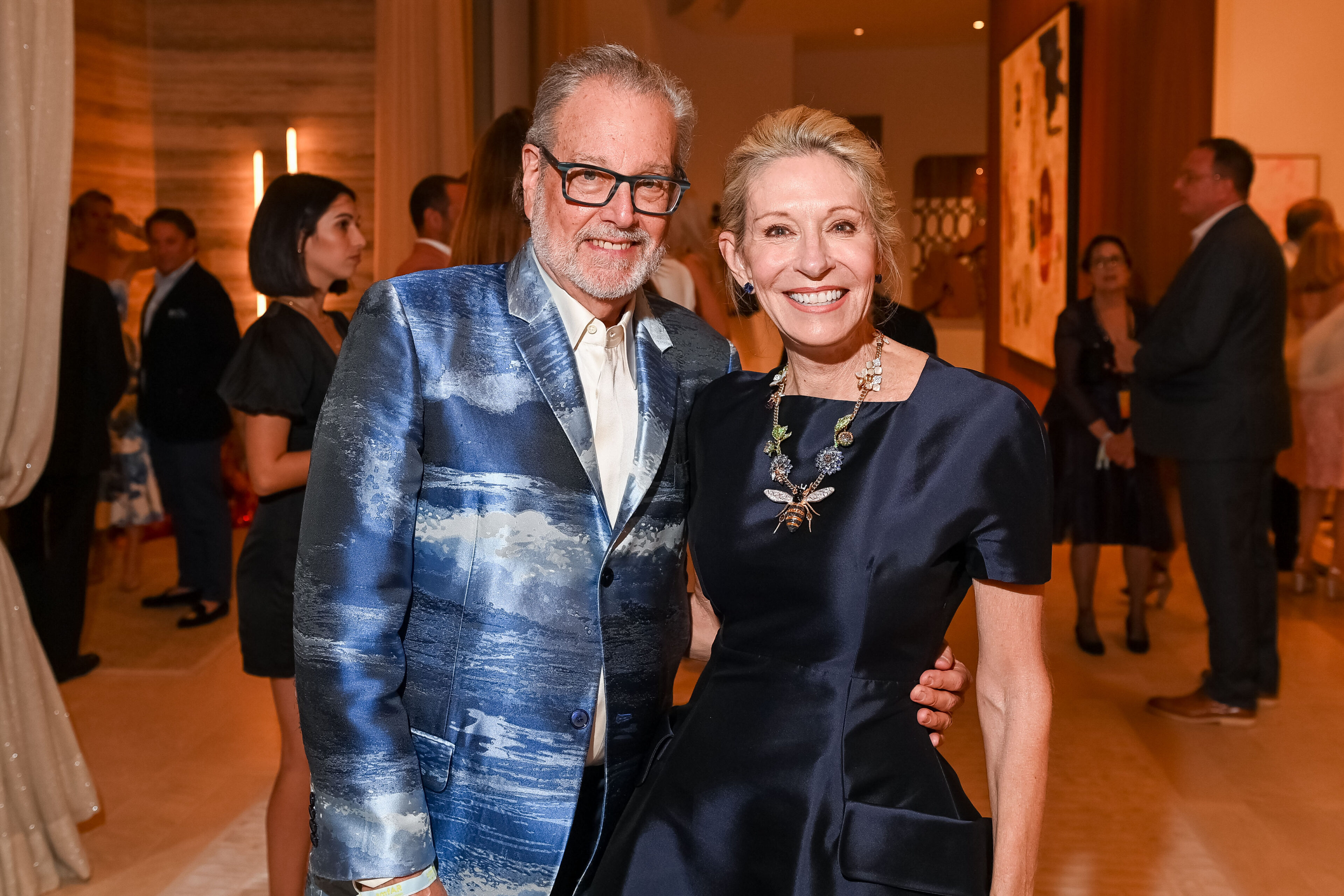 Howard Rachofsky and amfAR Trustee Cindy Rachofsky