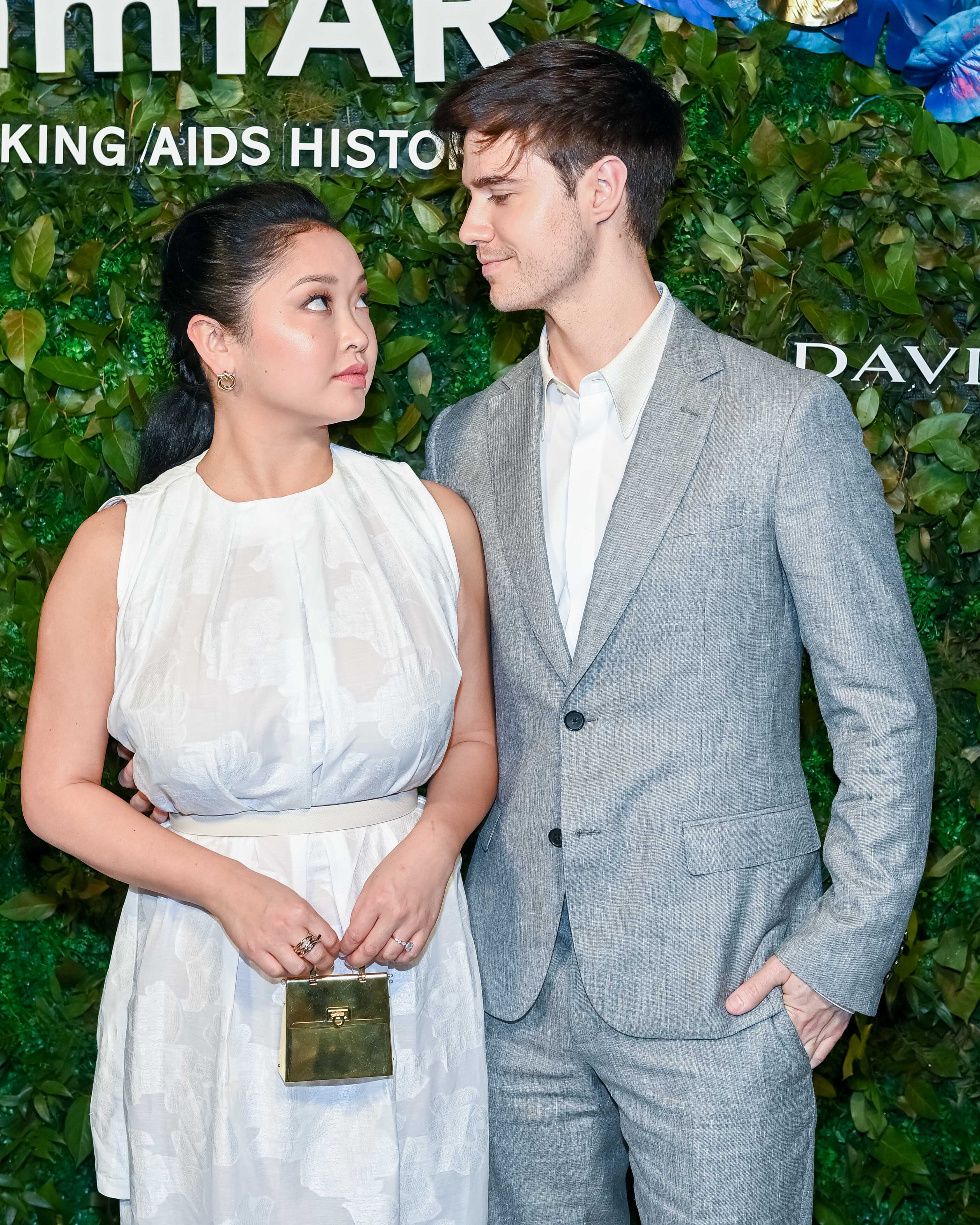 Lana Condor and Anthony De La Torre