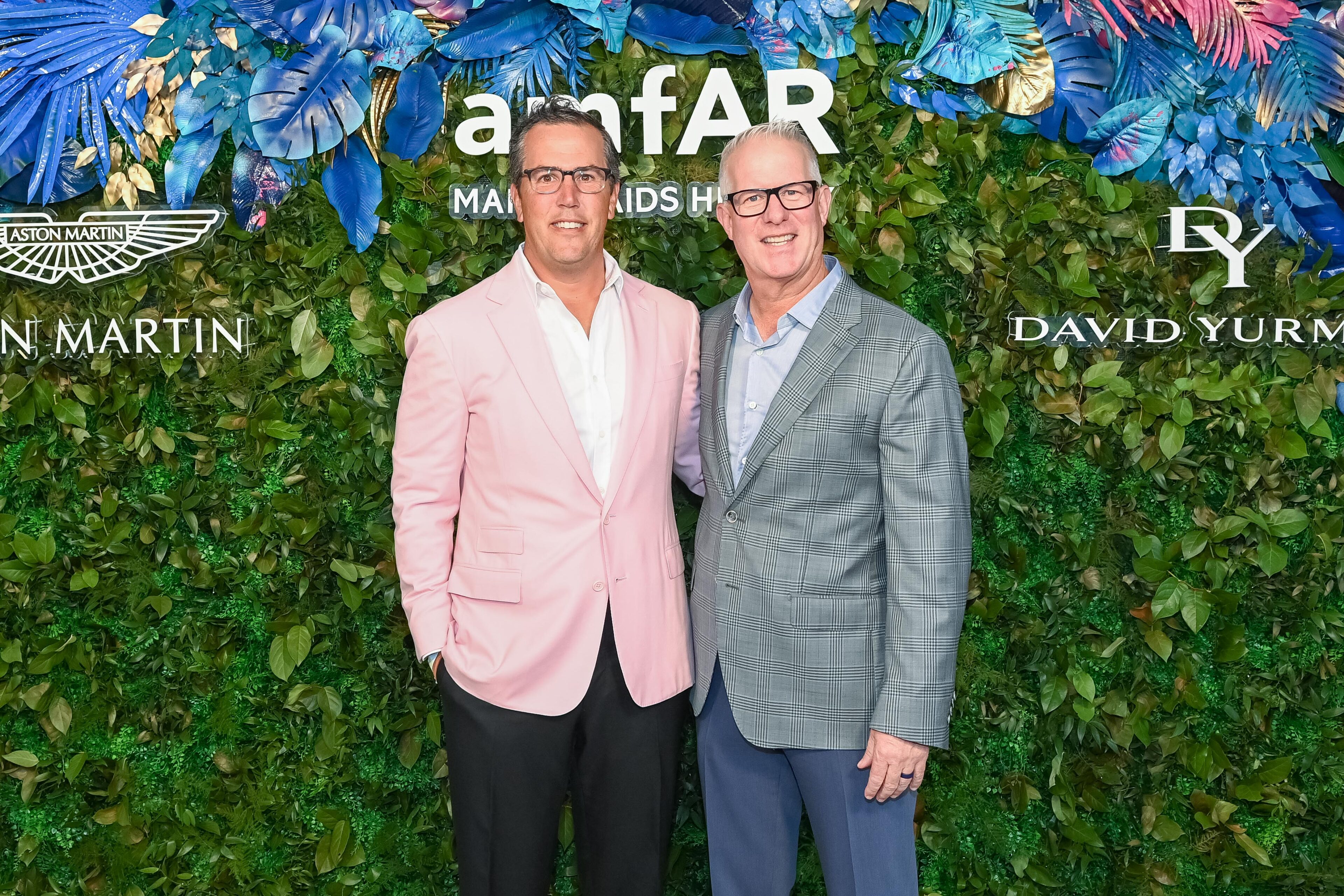 amfAR Board Co-Chairs T. Ryan Greenawalt and Kevin McClatchy