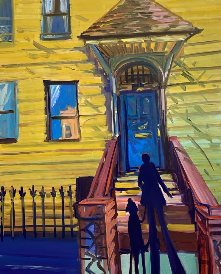 Deborah Brown, Blue Door, 2022