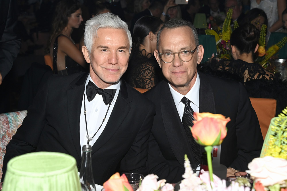 Event Chairs Baz Luhrmann and Tom Hanks (Photo by Getty Images)