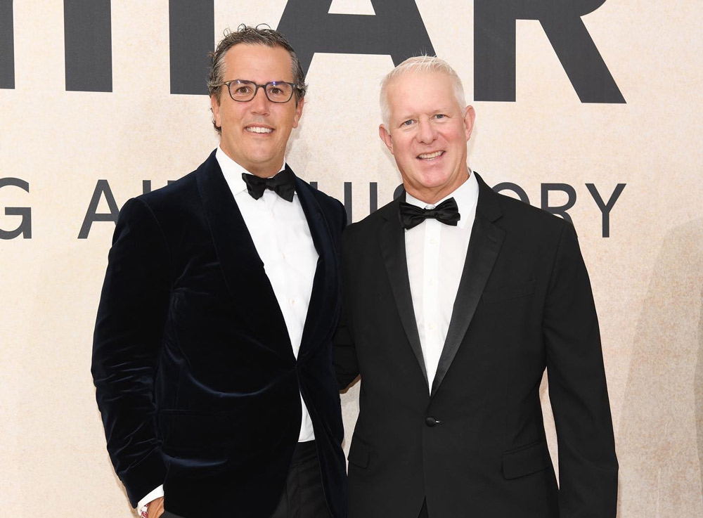 amfAR Co-Chairs T. Ryan Greenawalt and Kevin McClatchy (Photo by Ryan Emberley)