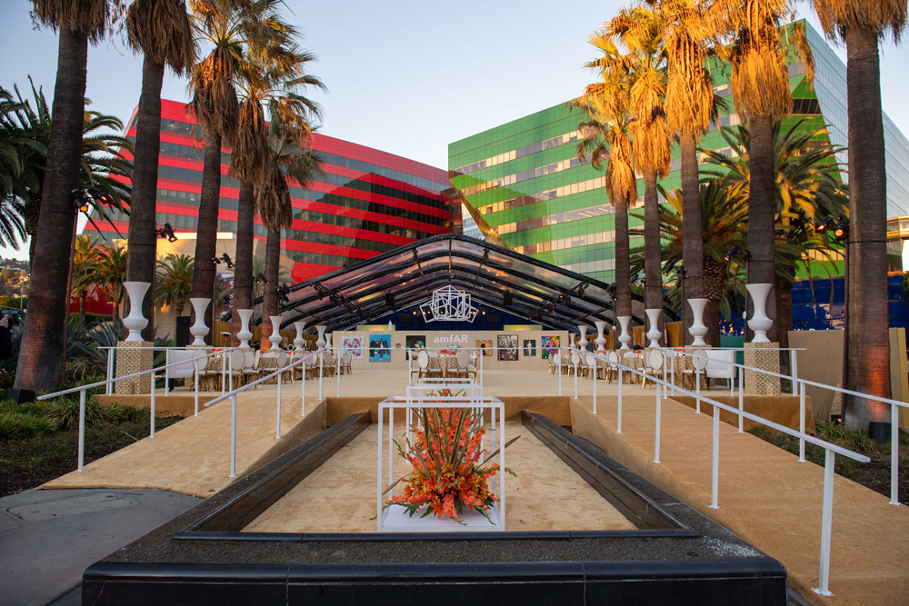 The 2022 amfAR Gala Los Angeles was hosted at the Pacific Design Center (photo: Ryan Emberley & Kennedy Pollard)