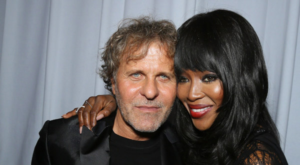 Renzo Rosso and Naomi Campbell