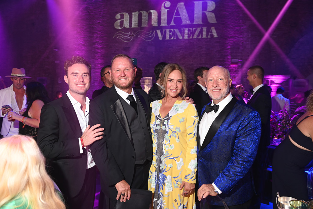 amfAR CEO Kevin Robert Frost and Trustee Donald Dye (photo: Ryan Emberley/amfAR/Getty Images for amfAR)