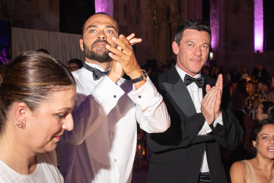 Jesse Williams and Luke Evans. Photo by Ryan Emberley/Getty Images