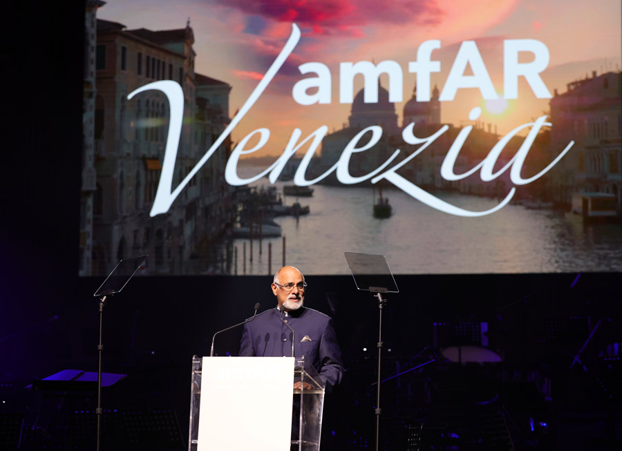 Raja Rajamanar, CMO of Mastercard, one of amfAR Venezia's presenting sponsors. Photo by Getty Images