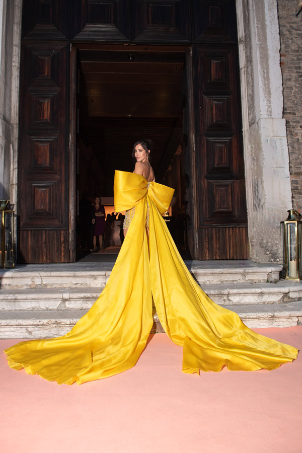 amfAR Venezia guest. Photo by Ryan Emberley/Getty Images