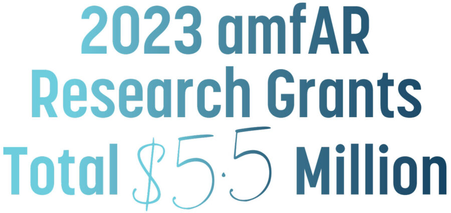 2023 amfAR Research Grants Total $5.5 Million