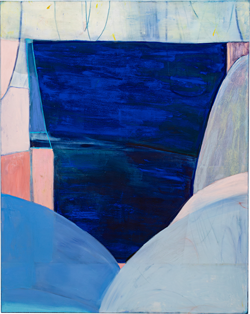 Blue Veil (Your Eyes Filling with Water), 2020 by Dana James