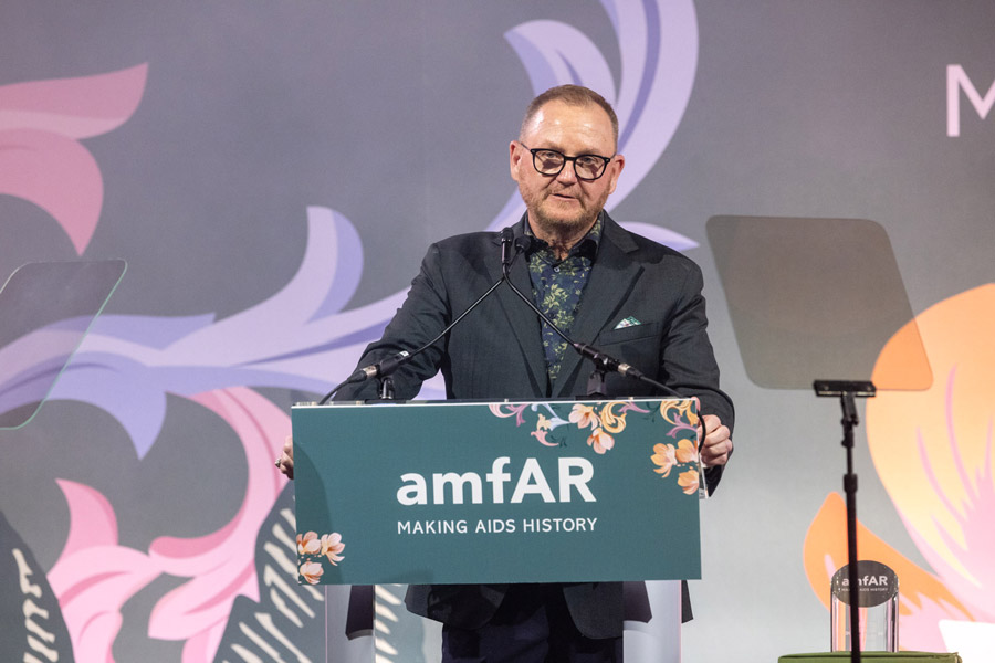 amfAR CEO Kevin Robert Frost