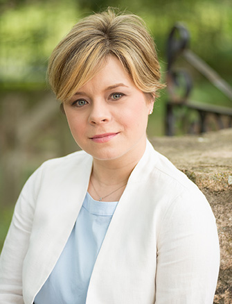 Dr. Karine Dubé. Photo courtesy of the UNC Gillings School of Global Public Health