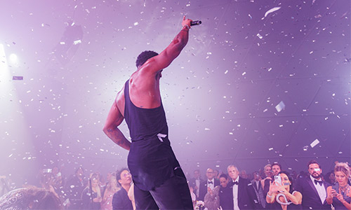 Jason Derulo Performs at amfAR Dallas in 2024. (Photo by Kevin Tachman)