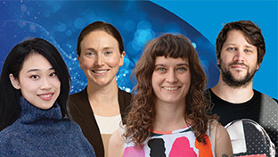 amfAR Krim Fellowship Grants awarded to four  talented young researchers.