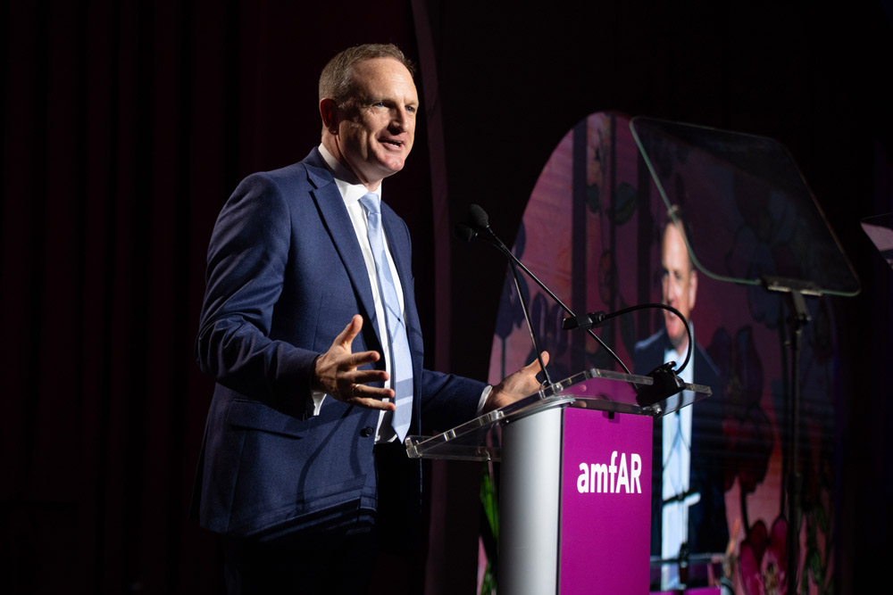 amfAR CEO Kyle Clifford