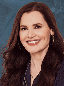 A photo of Academy Award-Winner Geena Davis who will be hosting amfAR Gala Cannes