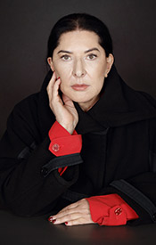 Renowned conceptual and performance artist Marina Abramović