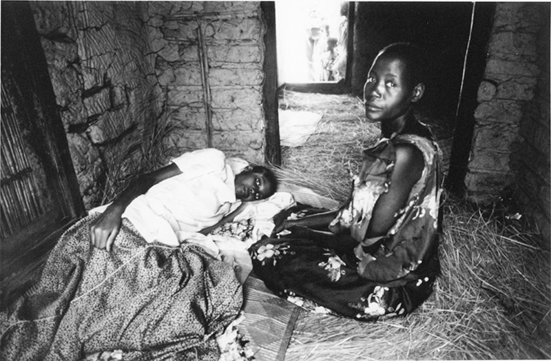 Photo marking 1983, when researchers began linking AIDS to sexual and blood-borne transmission