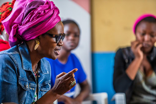 Photo related to amfAR's interview with Winnie Byanyima on HIV prevention advocacy