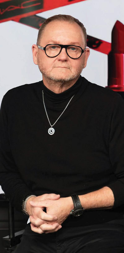 Portrait of outgoing amfAR CEO Kevin Robert Frost, reflecting on 30 years leading the foundation (photo by Colby Talia)