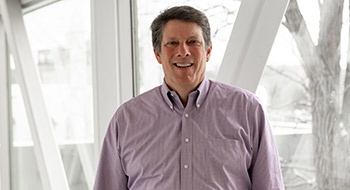 Dr. Eric Arts of the University of Western Ontario (Photo by Megan Morris, Schulich School of Medicine & Dentistry)