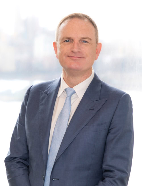Portrait of Kyle Clifford, amfAR's new CEO, formerly Chief Development Officer (photo by Colby Tallia)