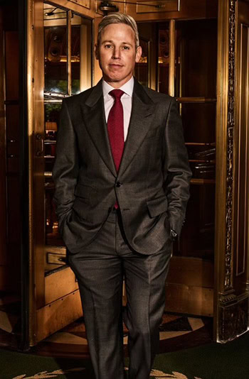 Portrait of Michael Lorber, amfAR board member and Douglas Elliman real estate executive