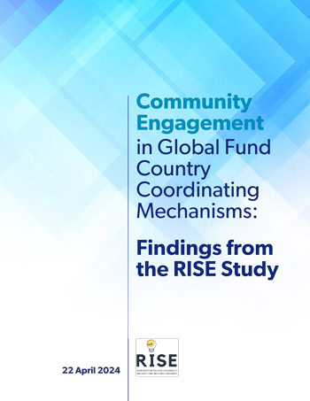 Cover thumbnail of the English-language RISE study report, winner of the Robert Carr Research Award