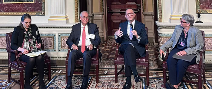 Kevin Robert Frost, amfAR CEO, at a White House Cancer Moonshot panel discussion