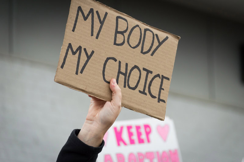 Stock photo accompanying commentary on the Supreme Court's reproductive rights ruling