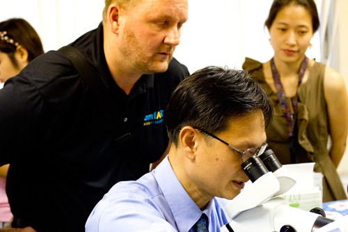 Photo from TREAT Asia's HIV and cancer research work in Bangkok, credit Kevin Tachman