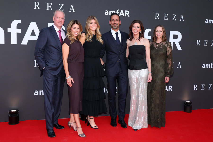 Jerry Jones Jr., Lori Lemon Jones, Chambers Jones, Amir Rozwadowski, Charlotte Jones, Melissa Ireland (L-R)