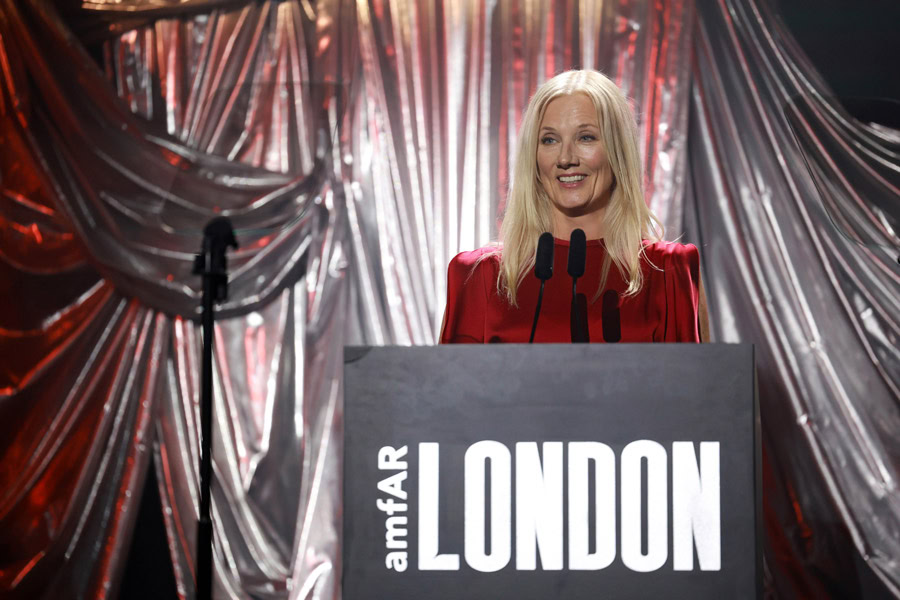 amfAR London Host Joely Richardson