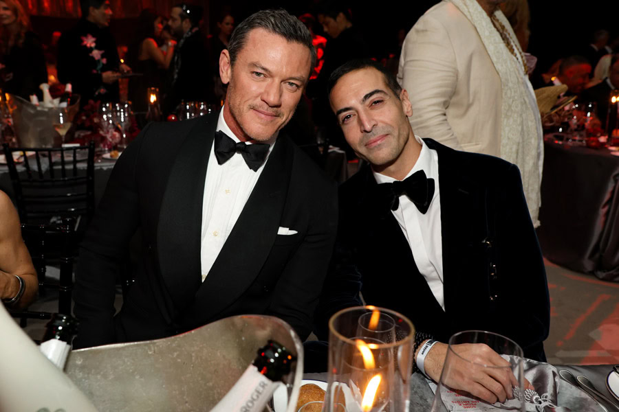Luke Evans and Mohammed Al Turki