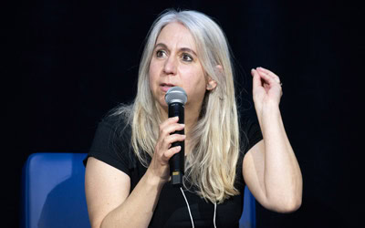 Dr. Maria Paximadis of the University of Witwatersrand in Johannesburg  (Photo©Marcus Rose/IAS)