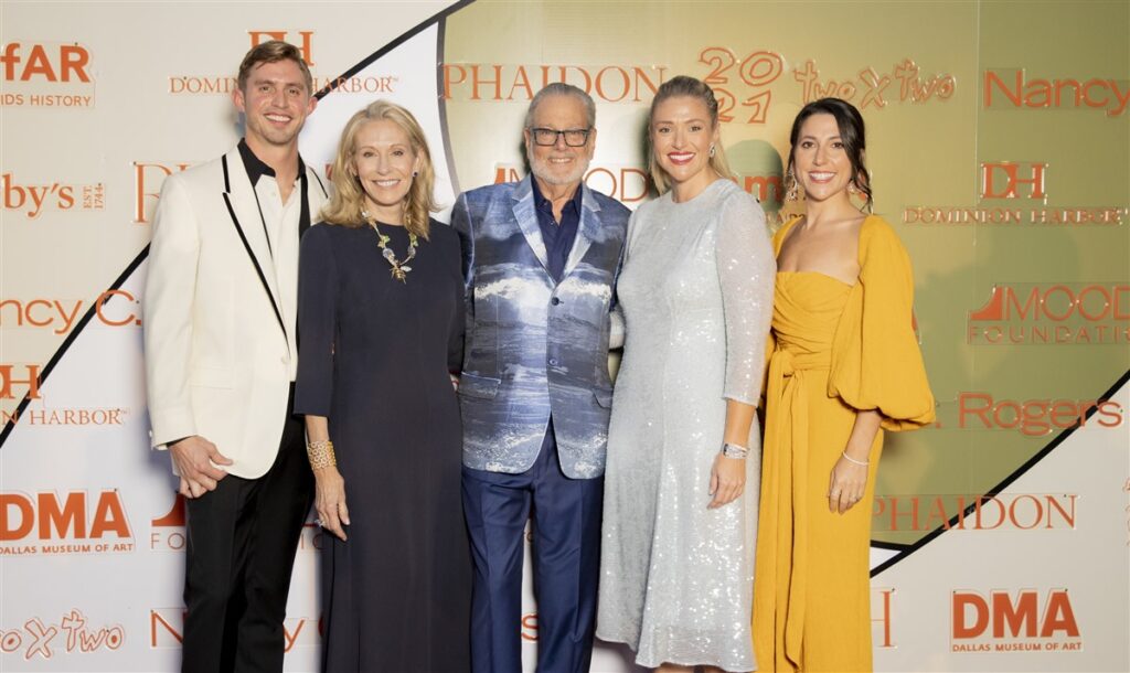 Matt Looney, Cindy and Howard Rachofsky, Meg and Alex Looney(Kevin Tachman)