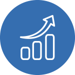 Icon representing stock gifts as a tax-smart way to support amfAR