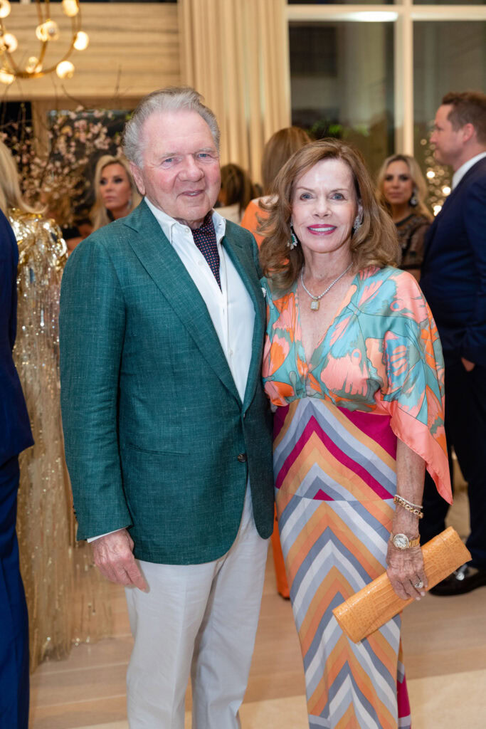 Thomas Peterffy and Lynne Wheat