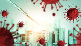Chart showing outcomes of an early HIV treatment study in infants toward viral remission