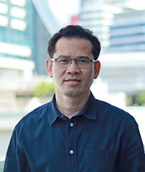 Portrait of Dr. Bora Ngauv, Deputy Director of Cambodia's National Center for HIV/AIDS, Dermatology and STD
