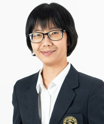 Portrait of Dr. Linda Aurpibul, pediatrician and clinical researcher at Chiang Mai University, Thailand