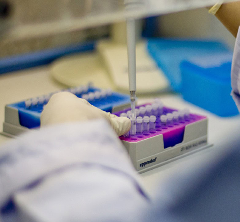 Photo illustrating gene therapy research derived from HIV studies curing genetic disorders