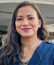 Portrait of Aripa G. Alonto, social worker at the Research Institute for Tropical Medicine, Manila
